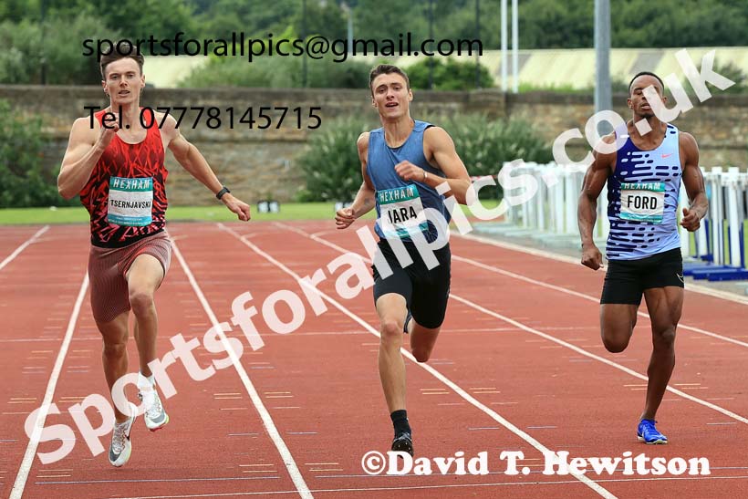 Decathlon 400 metres, 2024 EAP International Combined events, Hewcham, Northumberland.  Photo: David T. Hewitson/Sports for All Pics